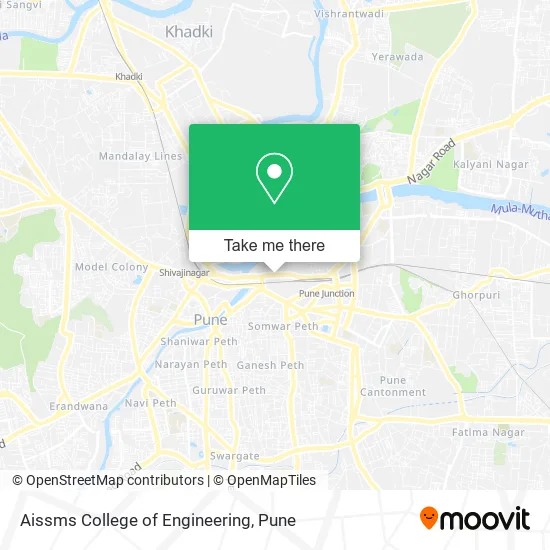 Aissms College of Engineering map