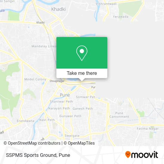 SSPMS Sports Ground map