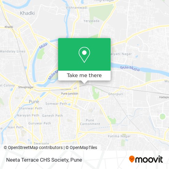 Neeta Terrace CHS Society map