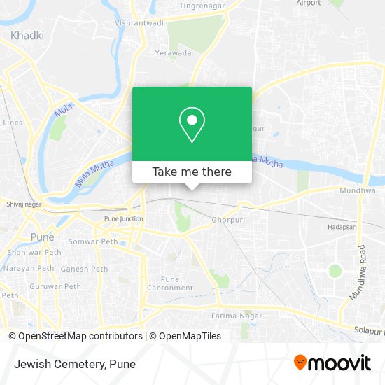 Jewish Cemetery map