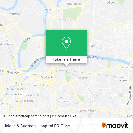 Inlaks & Budhrani Hospital-ER map