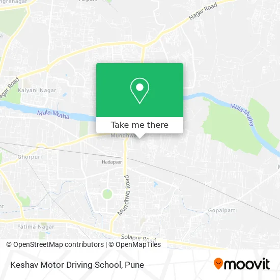 Keshav Motor Driving School map