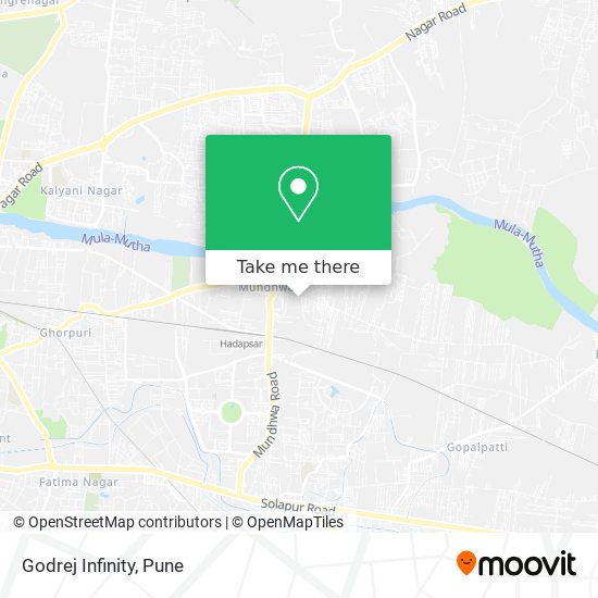 Godrej Infinity map