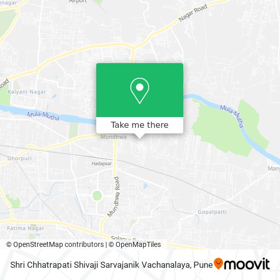 Shri Chhatrapati Shivaji Sarvajanik Vachanalaya map