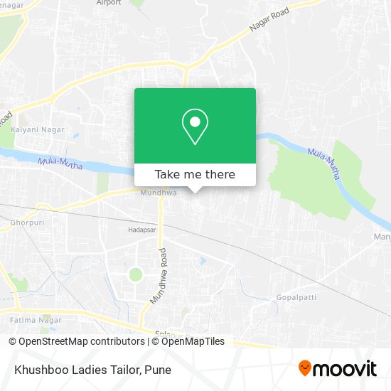 Khushboo Ladies Tailor map