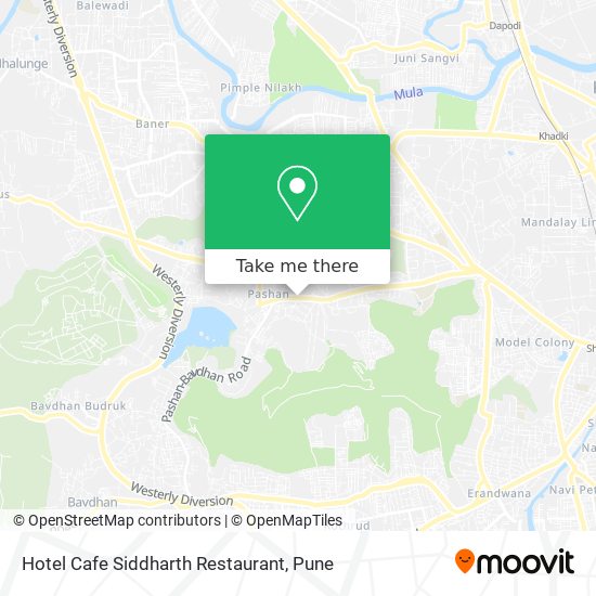 Hotel Cafe Siddharth Restaurant map