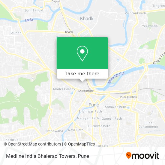 Medline India Bhalerao Towers map