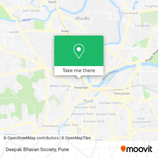 Deepak Bhavan Society map