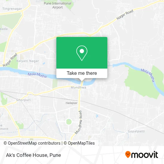 Ak's Coffee House map