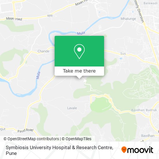 Symbiosis University Hospital & Research Centre map