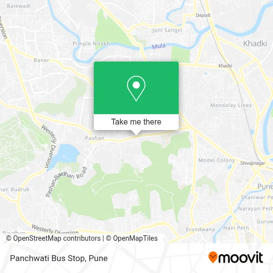 Panchwati Bus Stop map