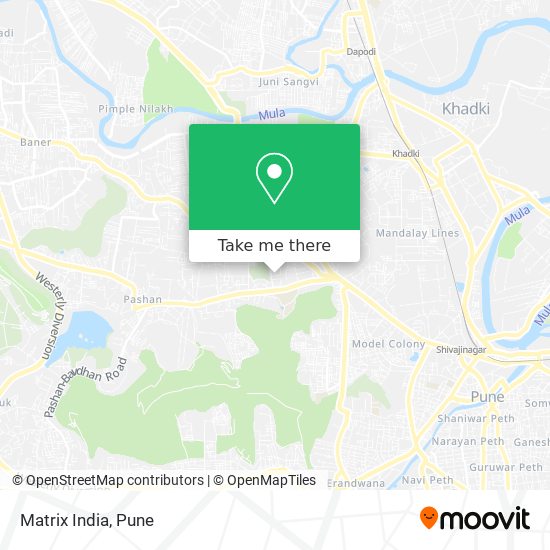 Matrix India map