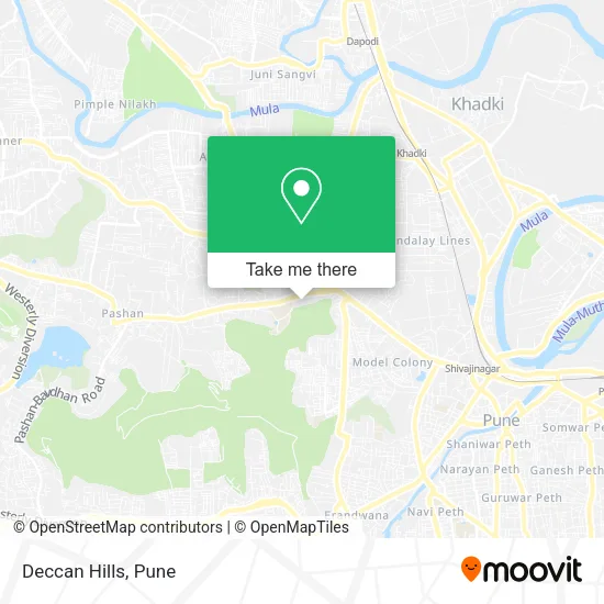 Deccan Hills map