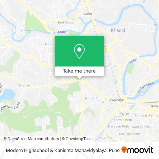 Modern Highschool & Kanishta Mahavidyalaya map