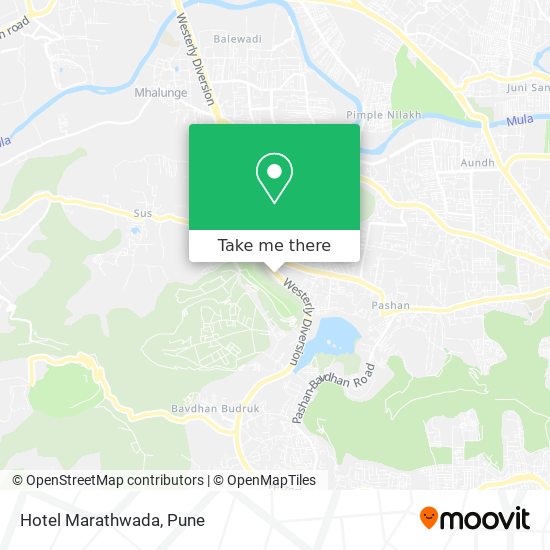 Hotel Marathwada map