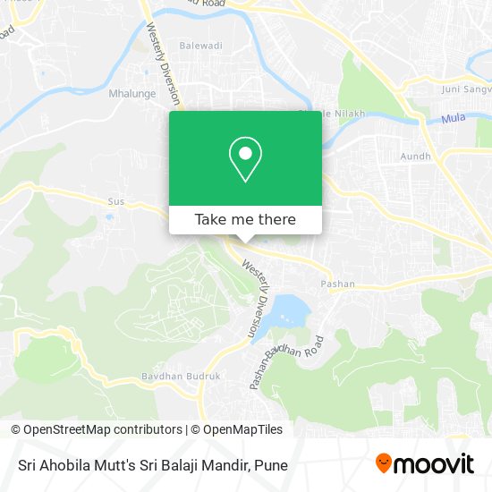 Sri Ahobila Mutt's Sri Balaji Mandir map