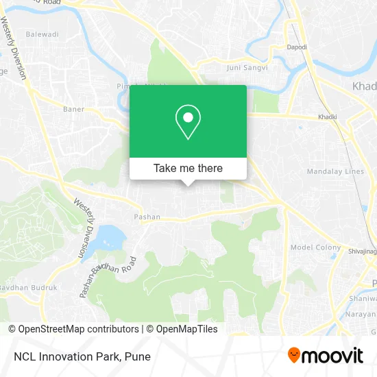 NCL Innovation Park map