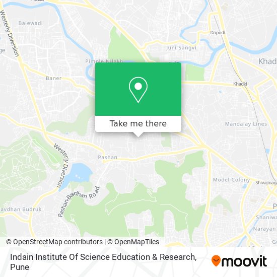 Indain Institute Of Science Education & Research map