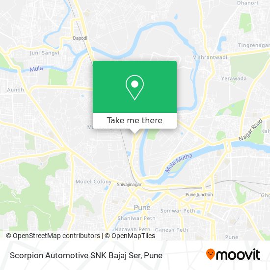 Scorpion Automotive SNK Bajaj Ser map