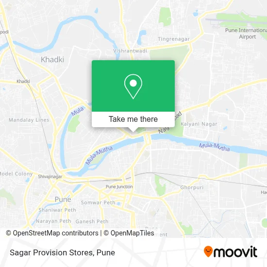 Sagar Provision Stores map