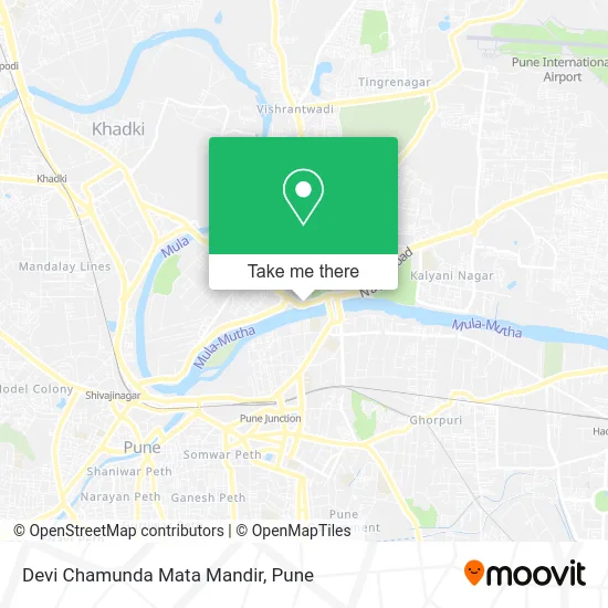 Devi Chamunda Mata Mandir map