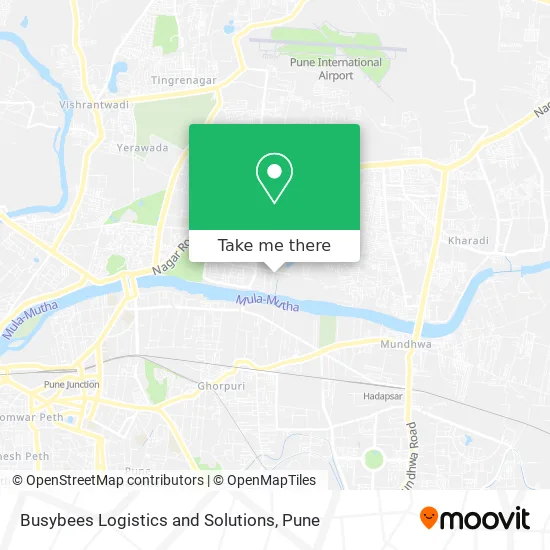 Busybees Logistics and Solutions map