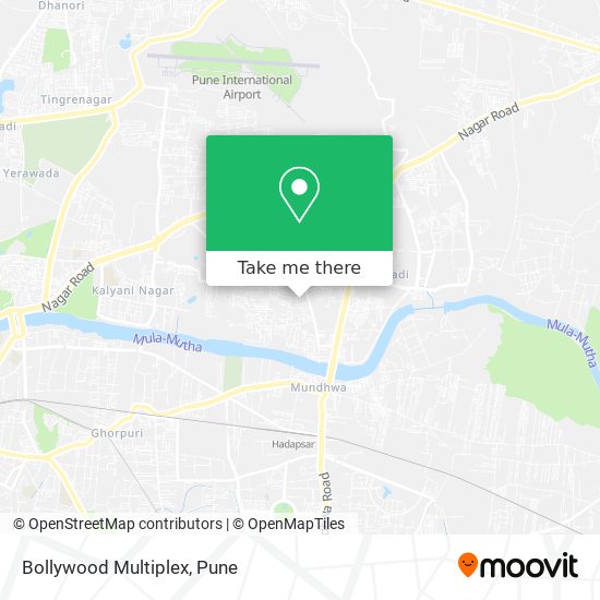 Bollywood Multiplex map