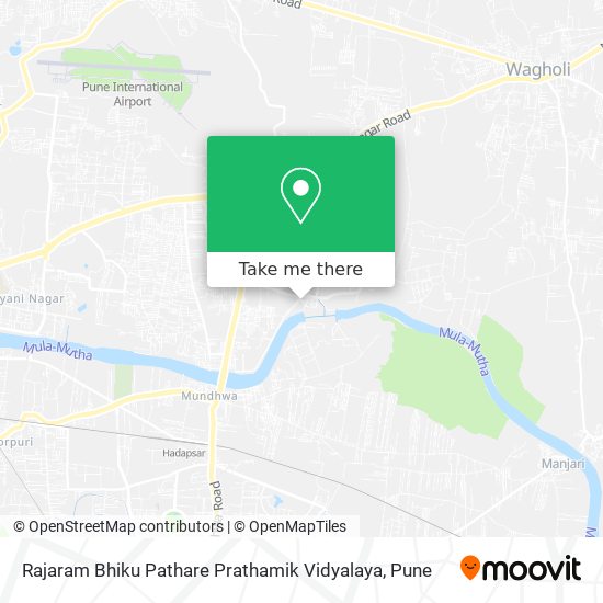 Rajaram Bhiku Pathare Prathamik Vidyalaya map