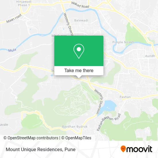 Mount Unique Residences map