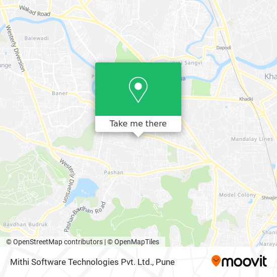 Mithi Software Technologies Pvt. Ltd. map