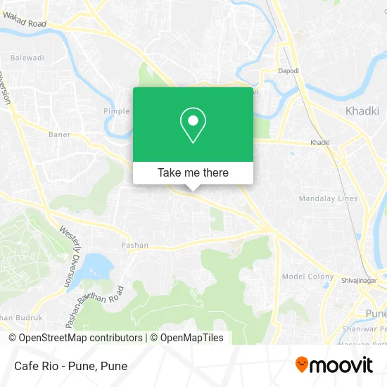 Cafe Rio - Pune map