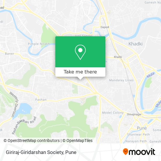 Giriraj-Giridarshan Society map