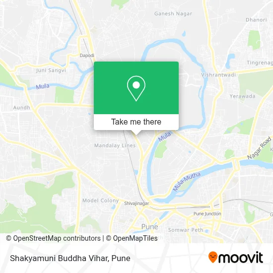 Shakyamuni Buddha Vihar map