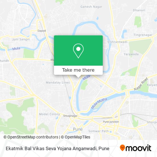 Ekatmik Bal Vikas Seva Yojana Anganwadi map