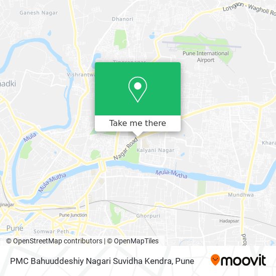 PMC Bahuuddeshiy Nagari Suvidha Kendra map