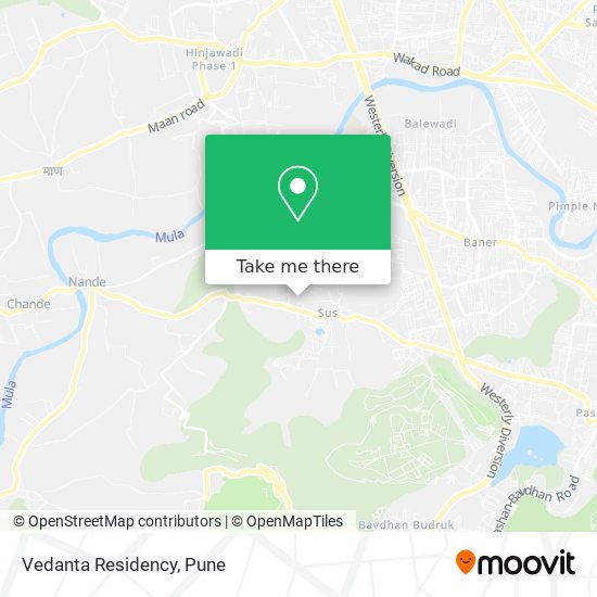 Vedanta Residency map