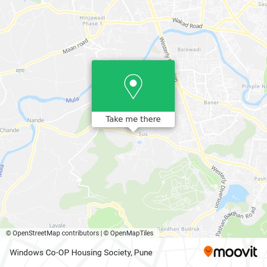 Windows Co-OP Housing Society map