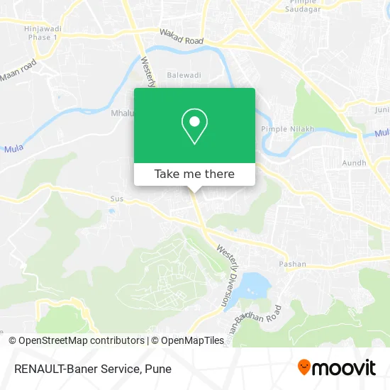 RENAULT-Baner Service map