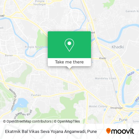 Ekatmik Bal Vikas Seva Yojana Anganwadi map