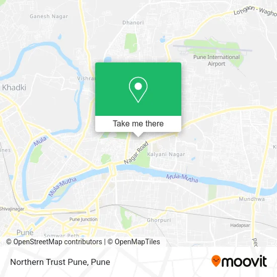 Northern Trust Pune map