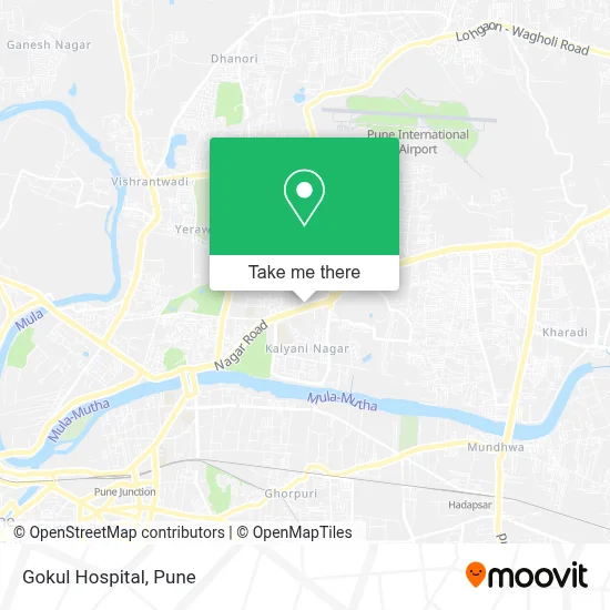 Gokul Hospital map