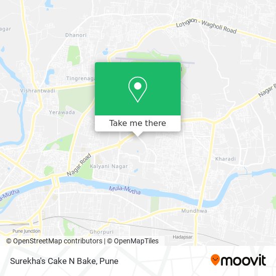 Surekha's Cake N Bake map