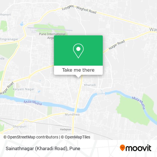 Sainathnagar (Kharadi Road) map