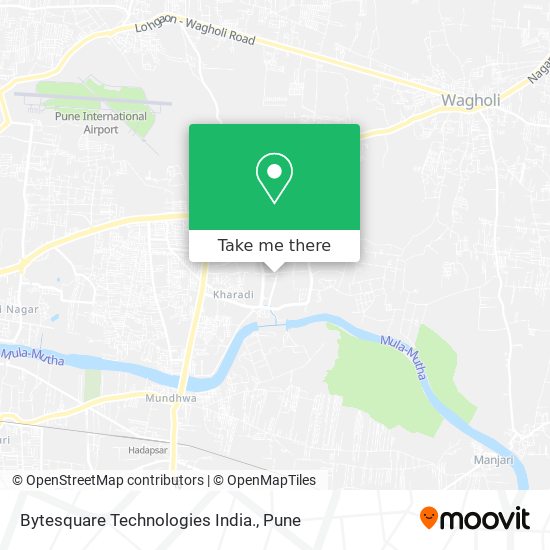Bytesquare Technologies India. map
