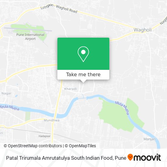Patal Trirumala Amrutatulya South Indian Food map