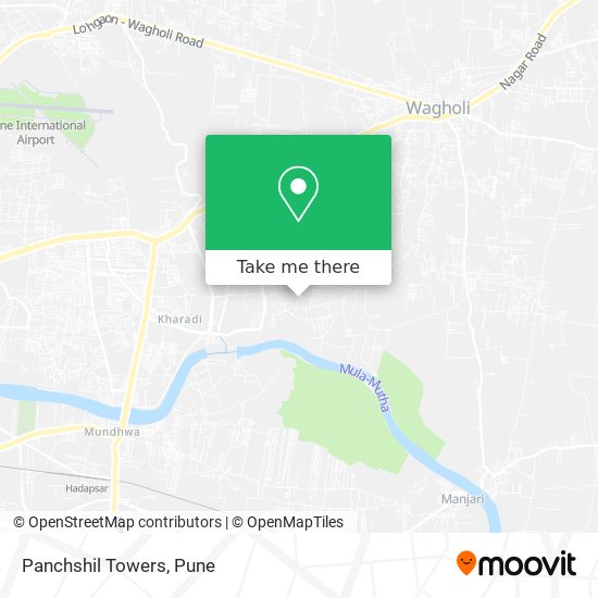 Panchshil Towers map