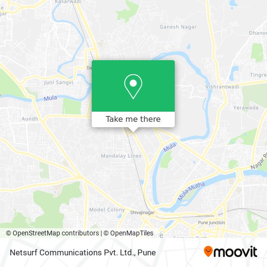 Netsurf Communications Pvt. Ltd. map
