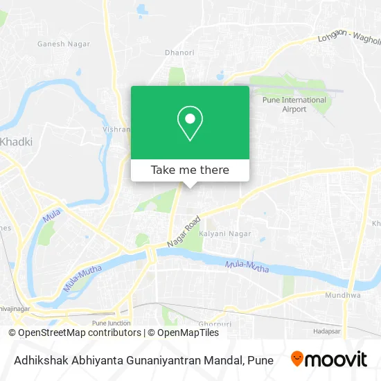 Adhikshak Abhiyanta Gunaniyantran Mandal map