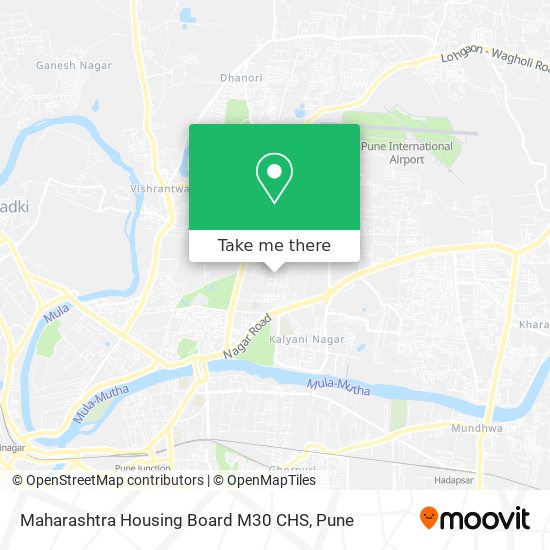 Maharashtra Housing Board M30 CHS map