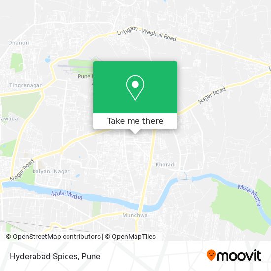 Hyderabad Spices map